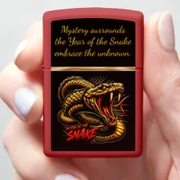 Celebrating the year of the snake 2025 zippo lighter