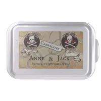 Pirate Wedding  Cake Pan