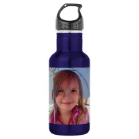 Personalized Water Bottle, Add Your Picture!    Stainless Steel Water Bottle