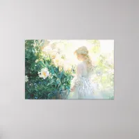 *~* TV2 Fantasy Girl Art  Stretched Canvas Print