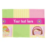 Girl Spa Birthday Party Guest Favor Pillowcase