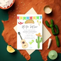 Mexican Fiesta Taco 'bout Love Couples Shower Invitation