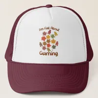 Fall About Gaming Tabletop Gamer Joy Trucker Hat