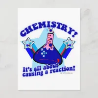 Chemical Reaction Postcard