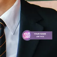 Corporate Elegance: Name Tags with Magnetic Pin