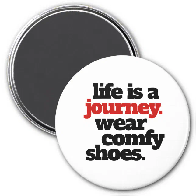 Funny Life is a Journey ... Magnet