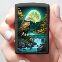 Eagle's Moonlit Watch Zippo Lighter