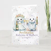 Soulmates Folded Greeting Card