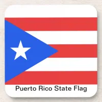 Puerto Rico Flag Coaster