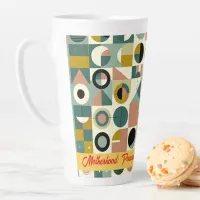 Motherhood: Powered by Love, Fueled by Coffee Chic Latte Mug