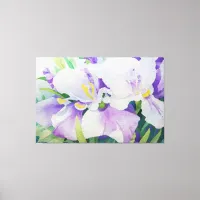 *~* Abstact Floral TV2 Stretched Canvas Print