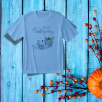 Happy Thanksgiving in blue | Sport-Tek Competitor  T-Shirt