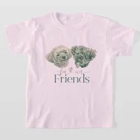 Fur-ever Friends Cute Dogs T-Shirt