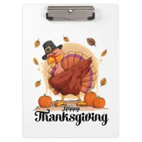 Happy Thanksgiving Typography Clipboard