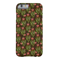 Christmas Hollies - Barely There iPhone 6 Case