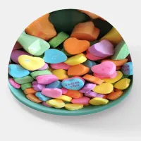 Valentine Conversation Hearts Paperweight