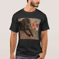 Halloween Dog with Sweet Tooth Unisex T-Shirt