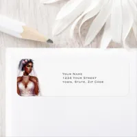 Modern Bride Wedding Label