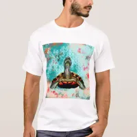 Abstract Turtle Artwork T-Shirt