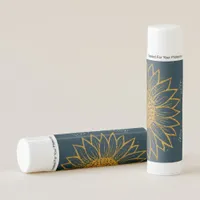 Chic Sunflower Glitter Floral Mother's Day Lip Balm