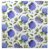 Blue Hydrangeas Napkin