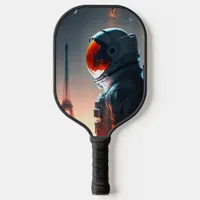 An astronaut in Paris  Pickleball Paddle