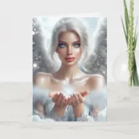 Pretty Angel | God is Watching Over You  Card