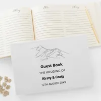 Catbells Lake District Wedding Guestbook