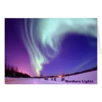 Northern Lights Shine in Alaskan Sky