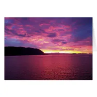 Pink Sunrise Card