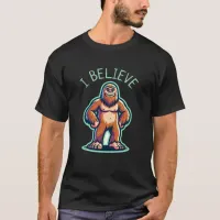 I Believe Sasquatch Bigfoot  T-Shirt