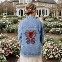 You Have My Heart Denim Jacket