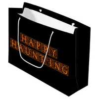 Happy Haunting Large Gift Bag