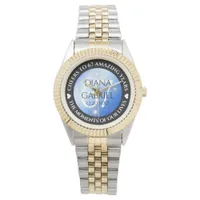 Elegant 67th Star Sapphire Wedding Anniversary Watch