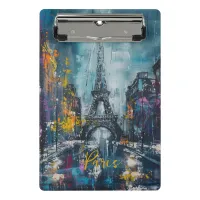 Paris Fashion Night Mini Clipboard