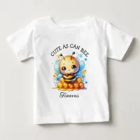 Cute as Can Bee | Honey bee Baby Boy's Baby T-Shirt