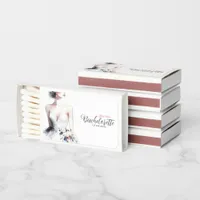 Bachelorette Wedding Favor Matchboxes