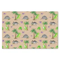 Dinosaur Land Cute Dino Tissue Paper