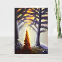 Merry & Bright | Little Lit Up Christmas Tree Card