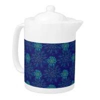 Floral Pattern Teapot