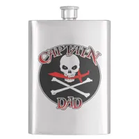 Captain Dad (Cutlass)Flask Hip Flask