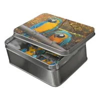 Cheeky macaws jigsaw puzzle