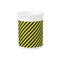 Thin Black and Yellow Diagonal Stripes