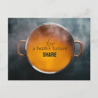 For a Better Future Share Postcard