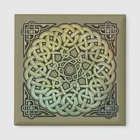 Celtic Knotwork Mandala Magnet