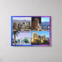 Phoenix Arizona Montage Canvas Print