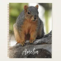 Cute Personalized Squirrel Planner