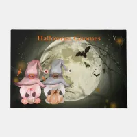 Halloween Gnomes Full Moon Family Doormat