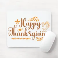 Happy Thanksgiving Mouse Pad