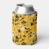 Mariachi Music Colorful Can Cooler